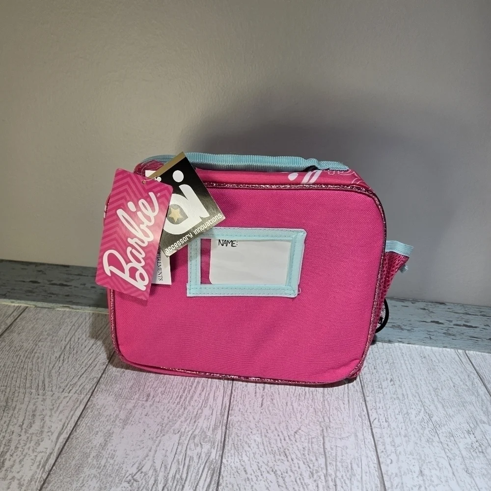 BARBIE Hot Pink MAGIC Sequin Lunch Bag Girlcore Glamcore